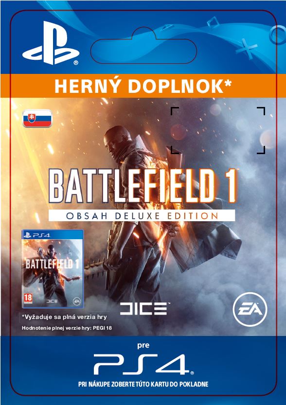 ESD SK PS4 - Battlefield 1 Deluxe Edition Content