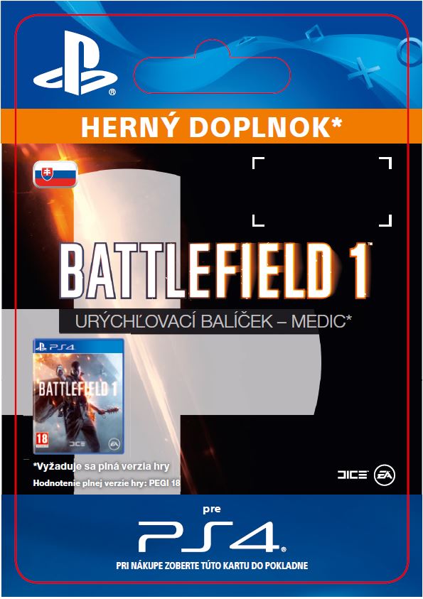 ESD SK PS4 - Battlefield 1 Shortcut Kit: Medic Bundle