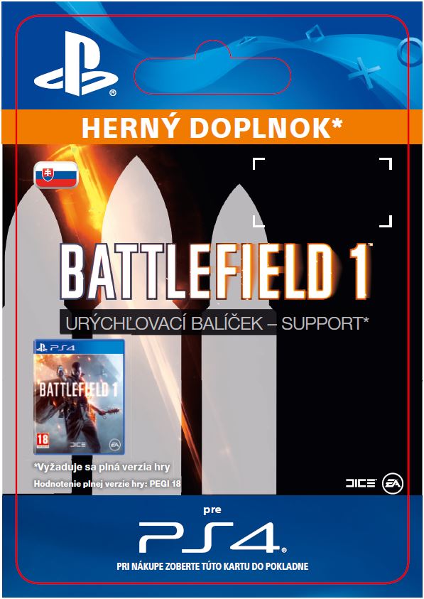 ESD SK PS4 - Battlefield 1 Shortcut Kit: Support Bundle