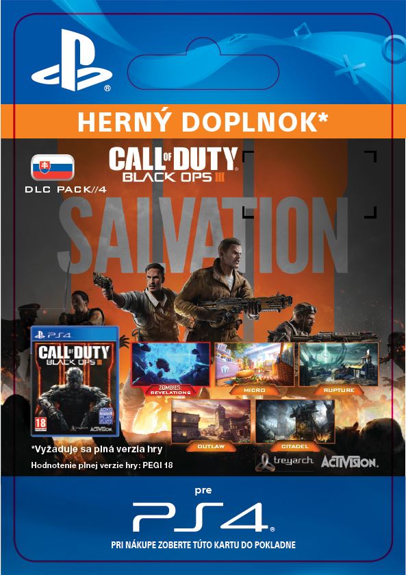 ESD SK PS4 - Call of Duty: Black Ops III - Salvation DLC