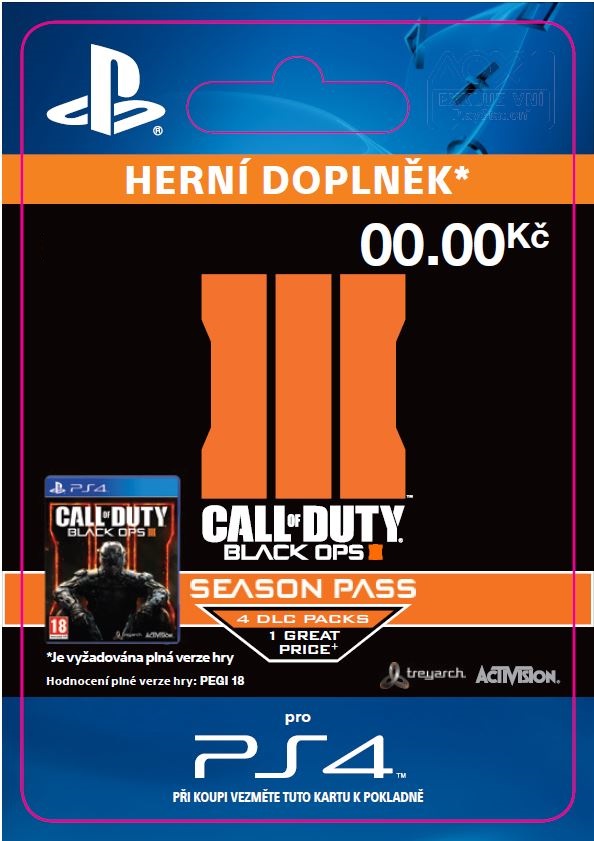 ESD SK PS4 - Call of Duty®: Black Ops III - Season Pass