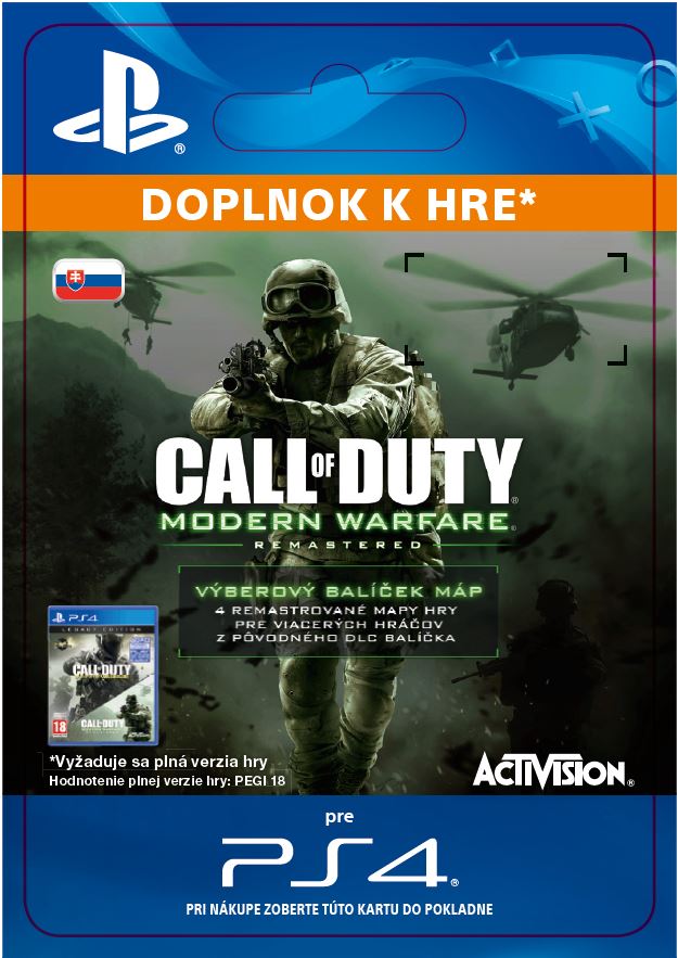 ESD SK PS4 - Call of Duty: MWR VARIETY MAP PACK (EFIGSP))