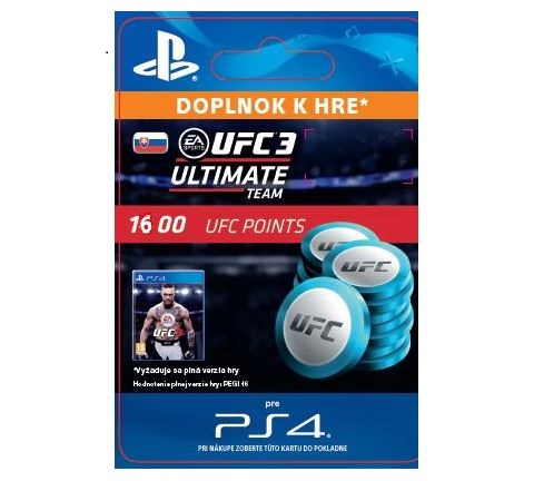 ESD SK PS4 - EA SPORTS™ UFC® 3 - 1600 UFC POINTS
