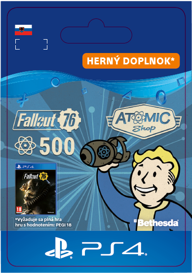 ESD SK PS4 - Fallout 76: 500 Atoms