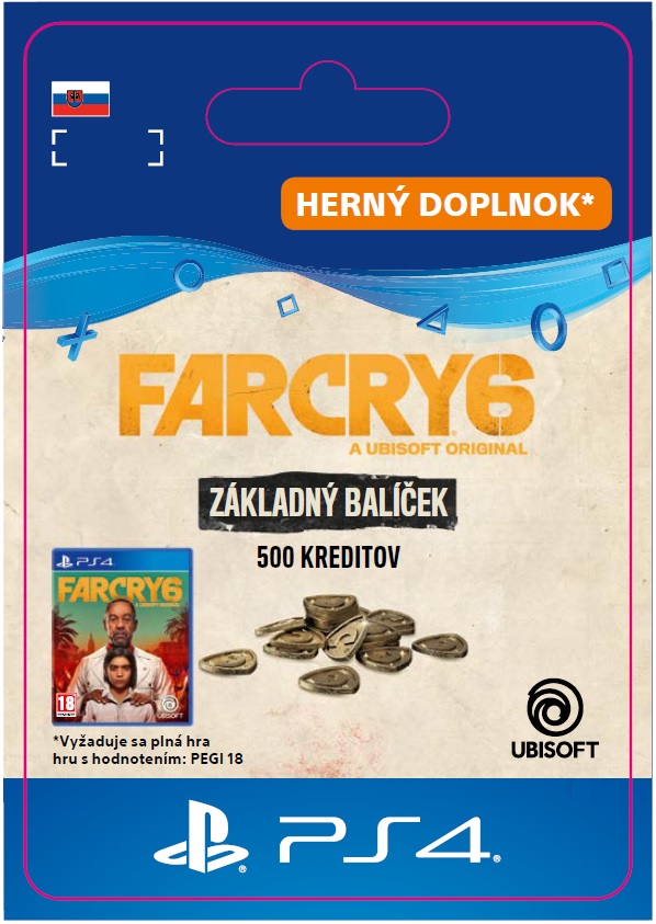 ESD SK PS4 - Far Cry® 6 Base Pack 500