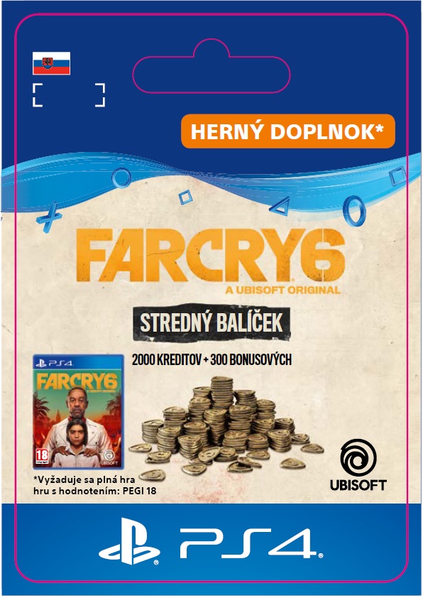 ESD SK PS4 - Far Cry® 6 Medium Pack 2,300