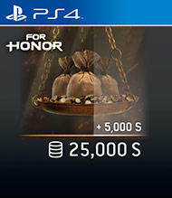 ESD SK PS4 - FOR HONOR™ 25 000 STEEL Credits Pack