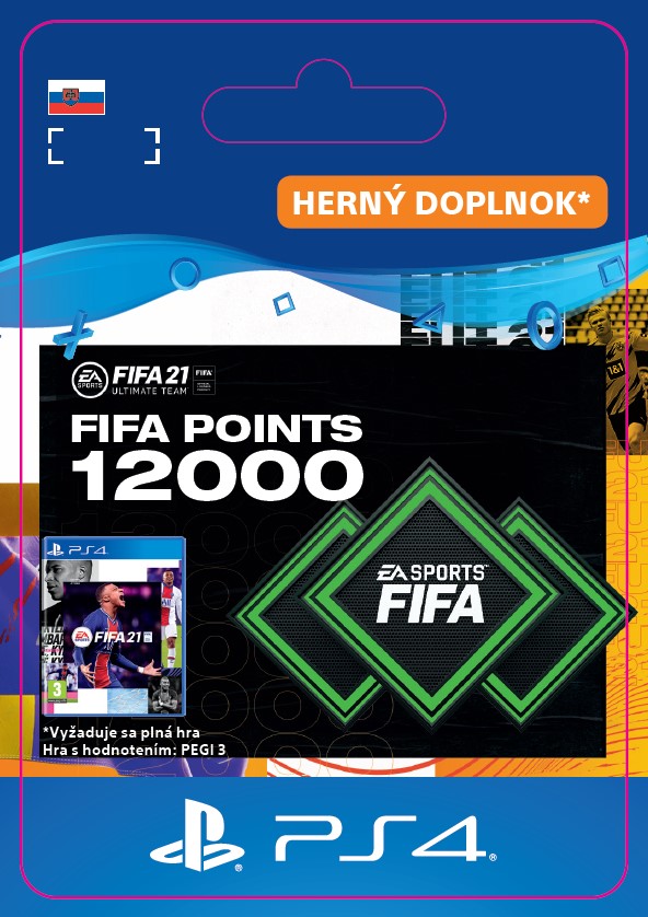 ESD SK PS4 - FUT 21 – FIFA Points 12000