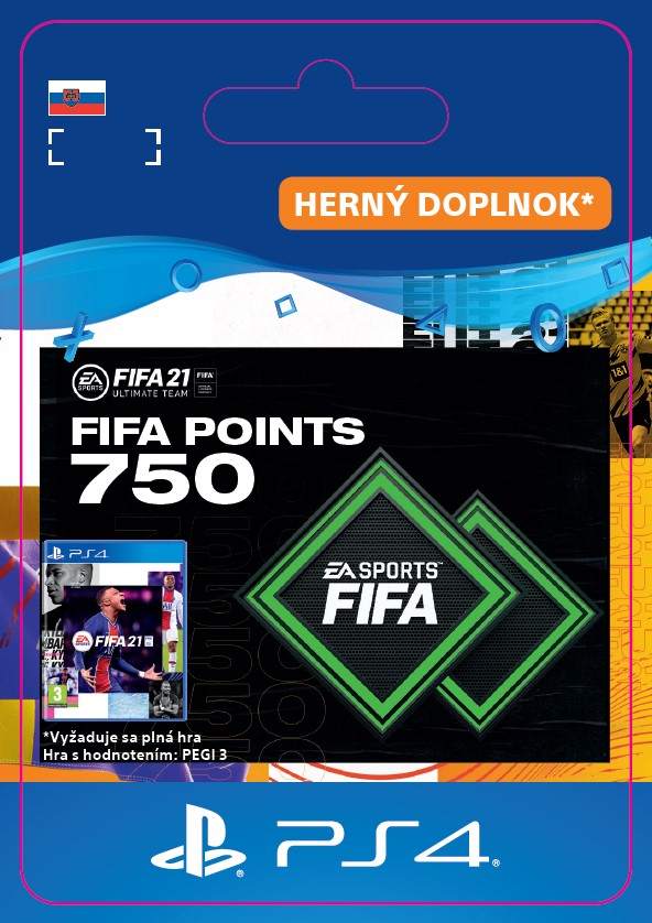 ESD SK PS4 - FUT 21 – FIFA Points 750
