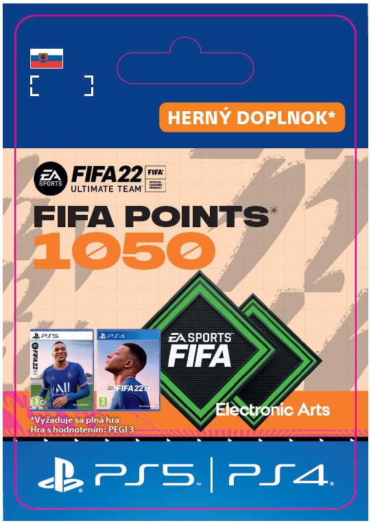 ESD SK PS4 - FUT 22 – FIFA Points 1050