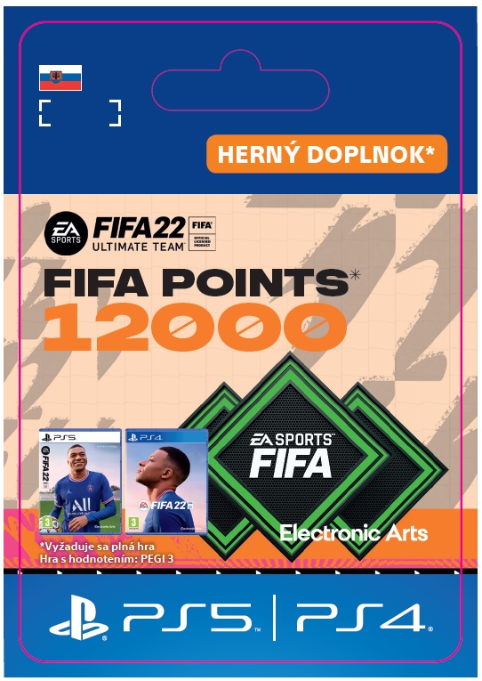 ESD SK PS4 - FUT 22 – FIFA Points 12000
