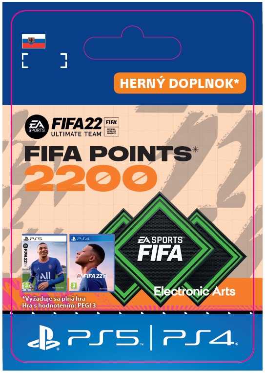 ESD SK PS4 - FUT 22 – FIFA Points 2200