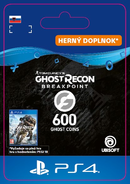 ESD SK PS4 Ghost Recon Breakpoint - 600 Ghost Coins