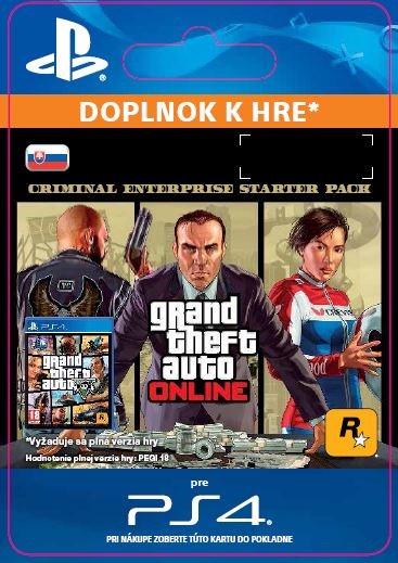 ESD SK PS4 - GTA Online: Criminal Enterprise Starter Pack