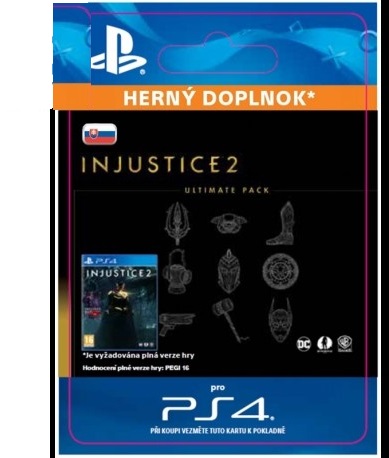 ESD SK PS4 - Injustice™ 2 Ultimate Pack