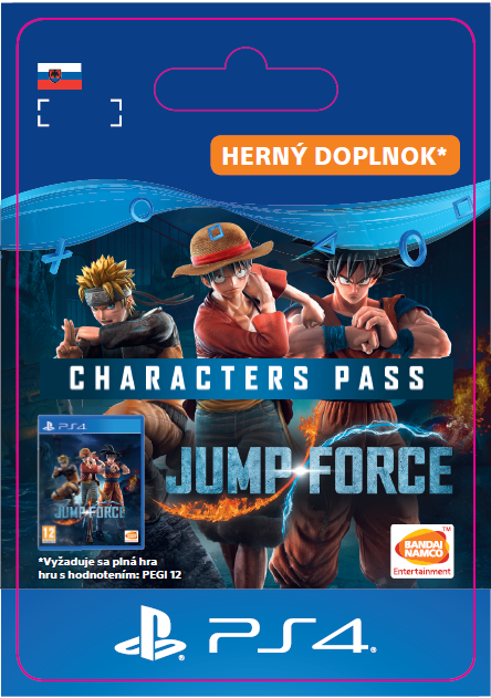 ESD SK PS4 - JUMP FORCE - Characters Pass