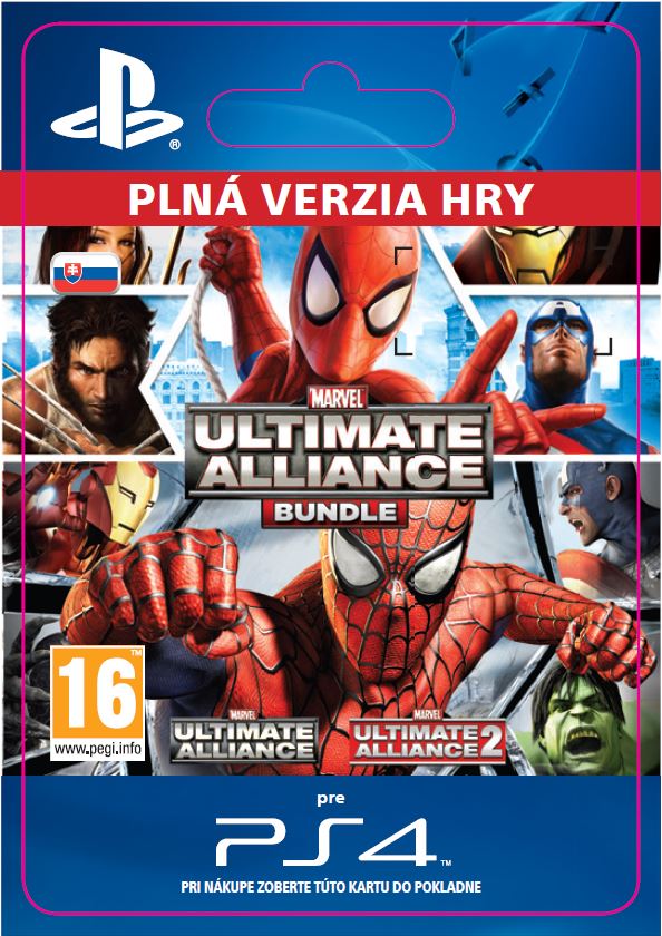 ESD SK PS4 - Marvel: Ultimate Alliance Bundle