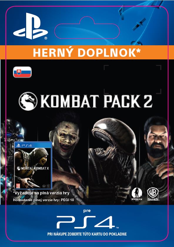 ESD SK PS4 - Mortal Kombat X Kombat Pack 2