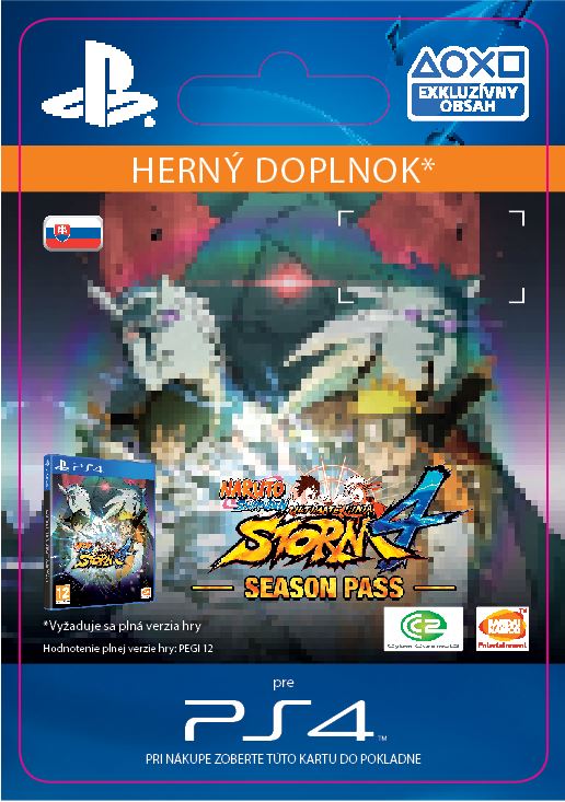 ESD SK PS4 - NARUTO STORM 4 - Season Pass