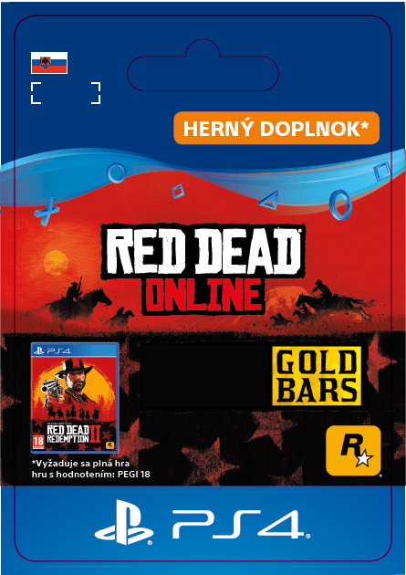ESD SK PS4 - Red Dead Online: 25 Gold Bars