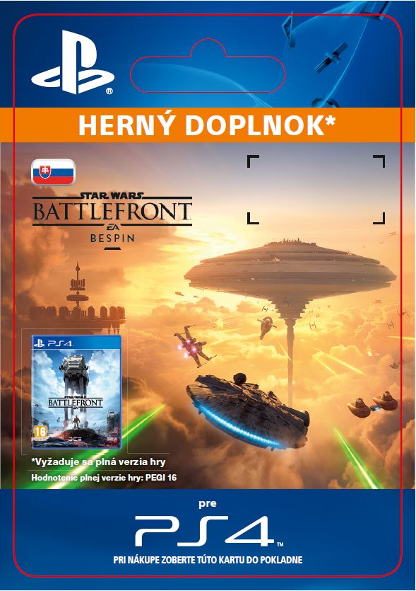 ESD SK PS4 - STAR WARS Battlefront Bespin