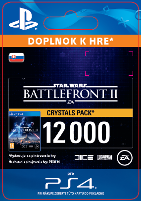 ESD SK PS4 - STAR WARS™ Battlefront™ II: 12000 Crystals (Av. 14.11.2017)