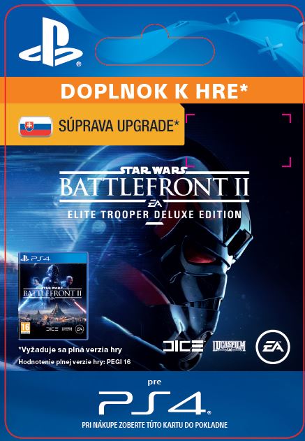 ESD SK PS4 - STAR WARS™ Battlefront™ II: Deluxe - Upgrade (Av. 17.11.2017)