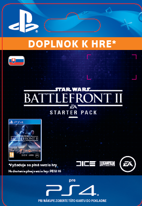 ESD SK PS4 - STAR WARS™ Battlefront™ II Starter Pack (Av. 14.11.2017)