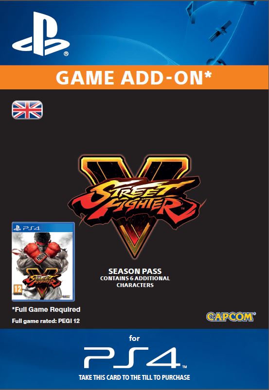 ESD SK PS4 - Street Fighter V- Season 1 Char. Pass