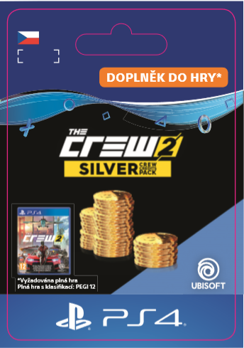ESD SK PS4 - The Crew 2 Silver Crew Credits Pack