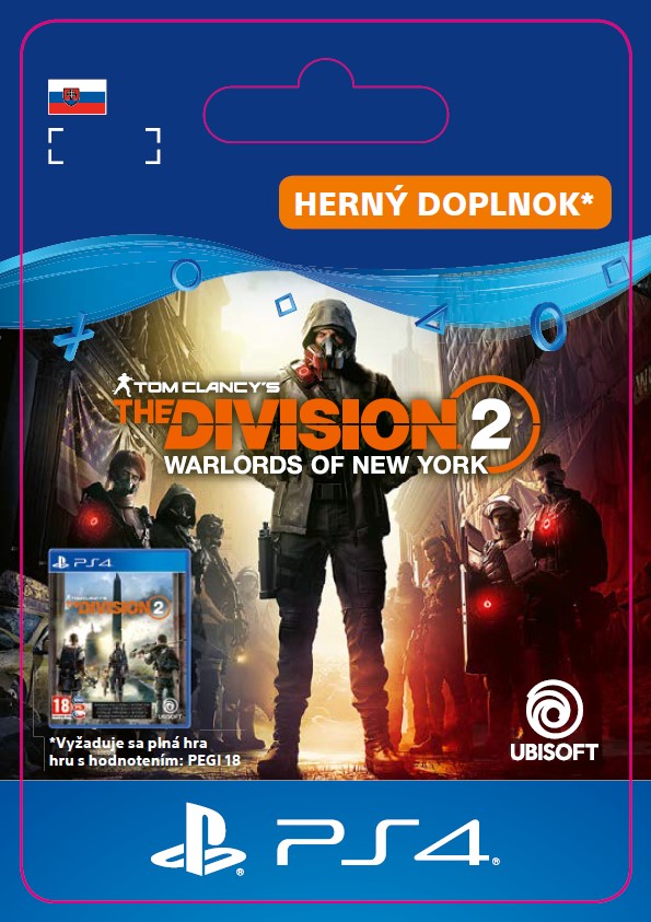 ESD SK PS4 - The Division 2 - Warlords of New York - Expansion