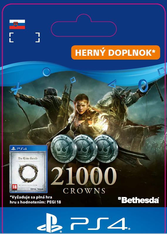 ESD SK PS4 - The Elder Scrolls® Online: 21000 Crowns
