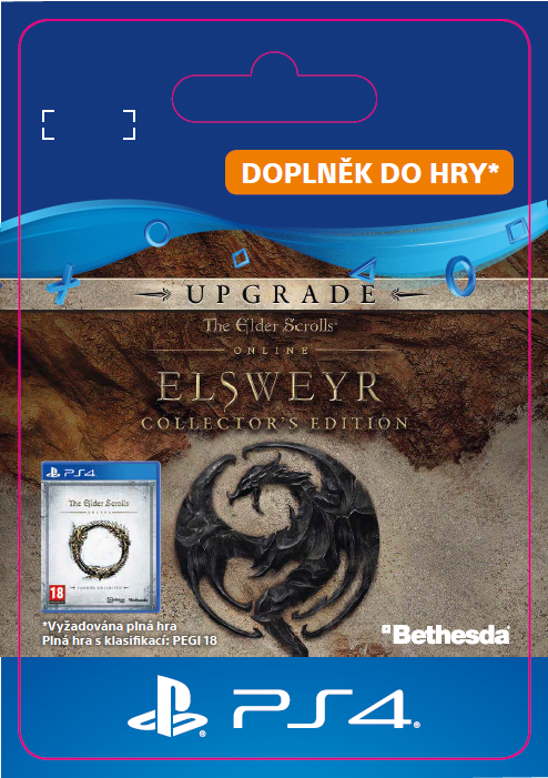 ESD SK PS4 - The Elder Scrolls Online: Elsweyr Collecto's Edition Upgrade