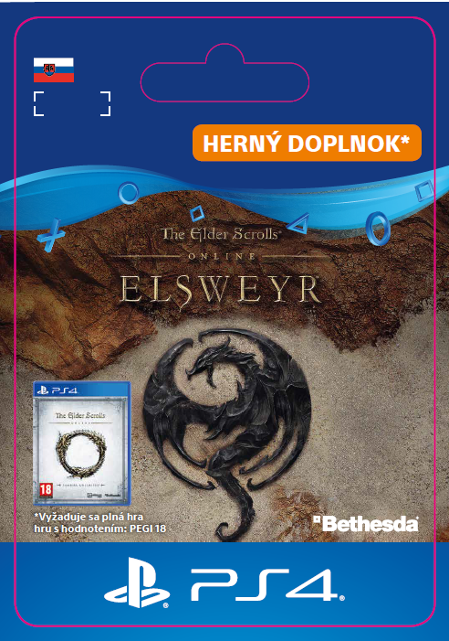 ESD SK PS4 - The Elder Scrolls Online: Elsweyr Upgrade