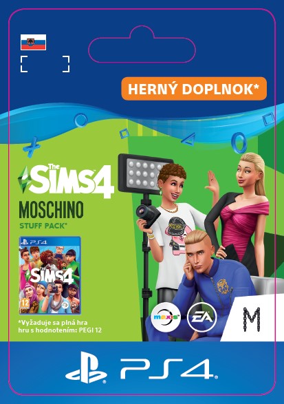 ESD SK PS4 - The Sims™ 4 Moschino Stuff Pack