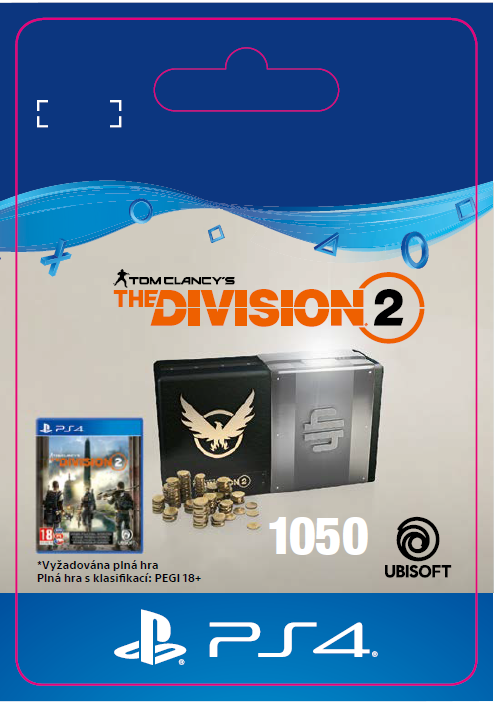 ESD SK PS4 - Tom Clancy’s The Division 2 – 1050 Credits