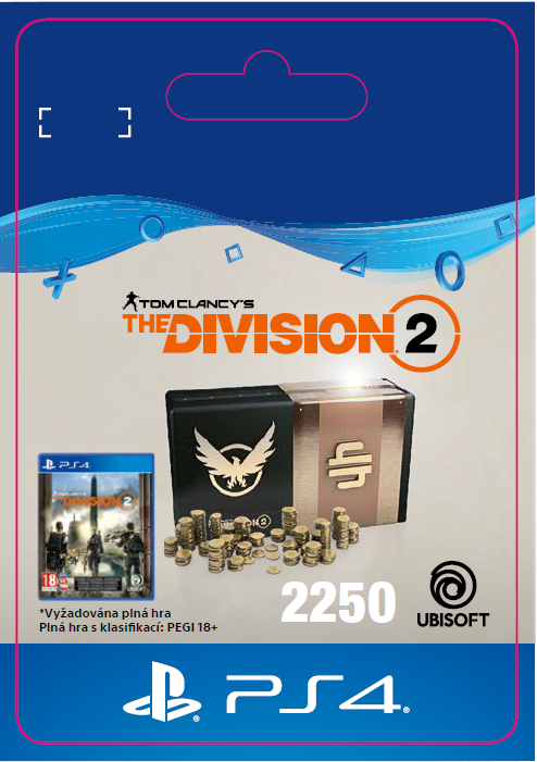 ESD SK PS4 - Tom Clancy’s The Division 2 – 2250 Credits