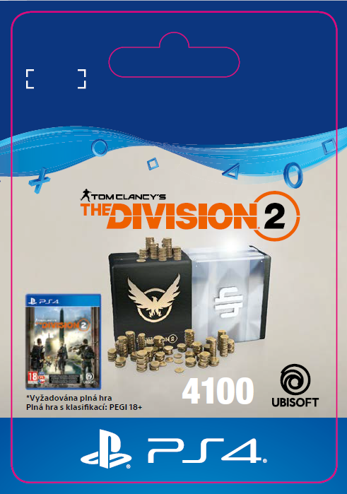 ESD SK PS4 - Tom Clancy’s The Division 2 – 4100 Credits