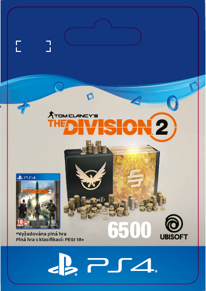 ESD SK PS4 - Tom Clancy’s The Division 2 – 6500 Credits