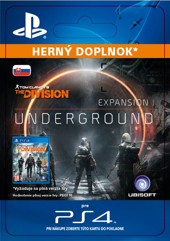 ESD SK PS4 - TOM CLANCY'S THE DIVISION underground