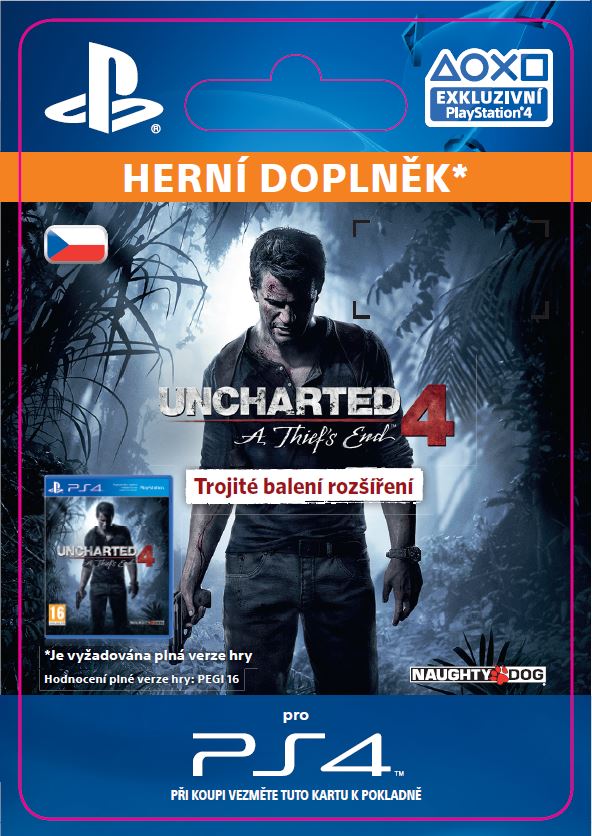 ESD SK PS4 - Uncharted 4: A Thief's End Triple Pack Expansion