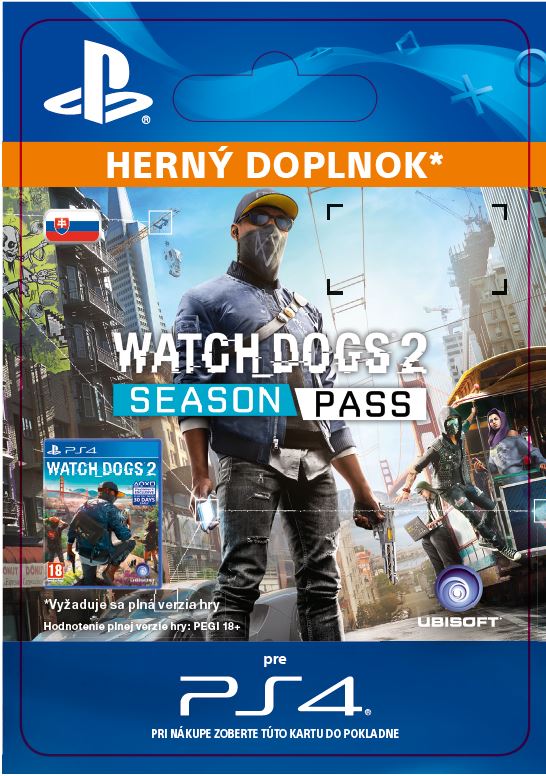 ESD SK PS4 - Watch Dogs 2 - Season Pass
