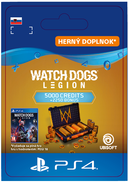 ESD SK PS4 - WATCH DOGS: LEGION 7250 WD CREDITS PACK