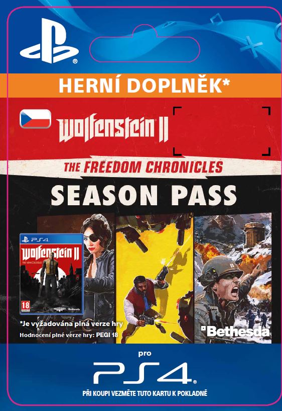 ESD SK PS4 - Wolfenstein® II: The Freedom Chronicles Season Pass