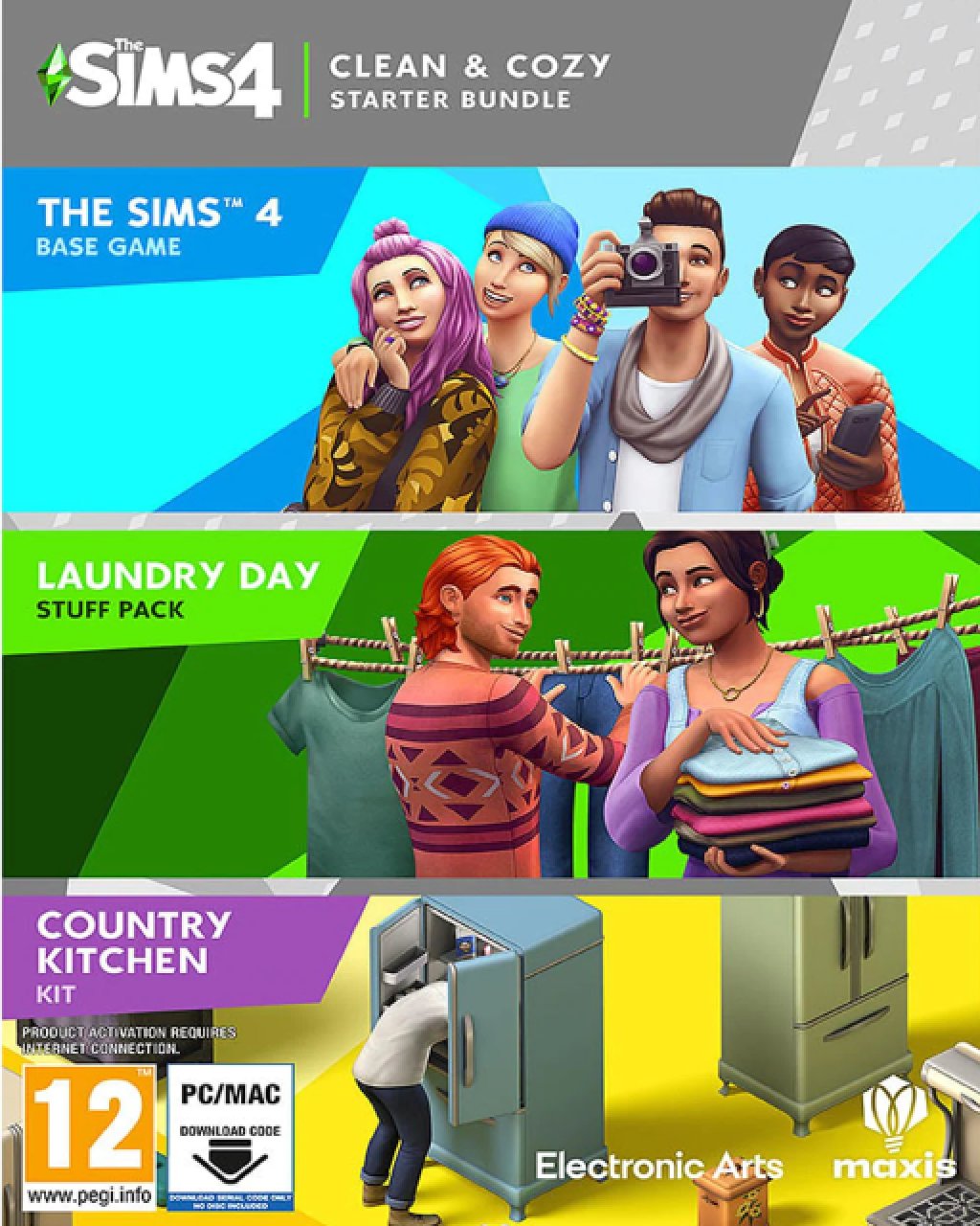 ESD The Sims 4 Clean & Cozy Starter Bundle