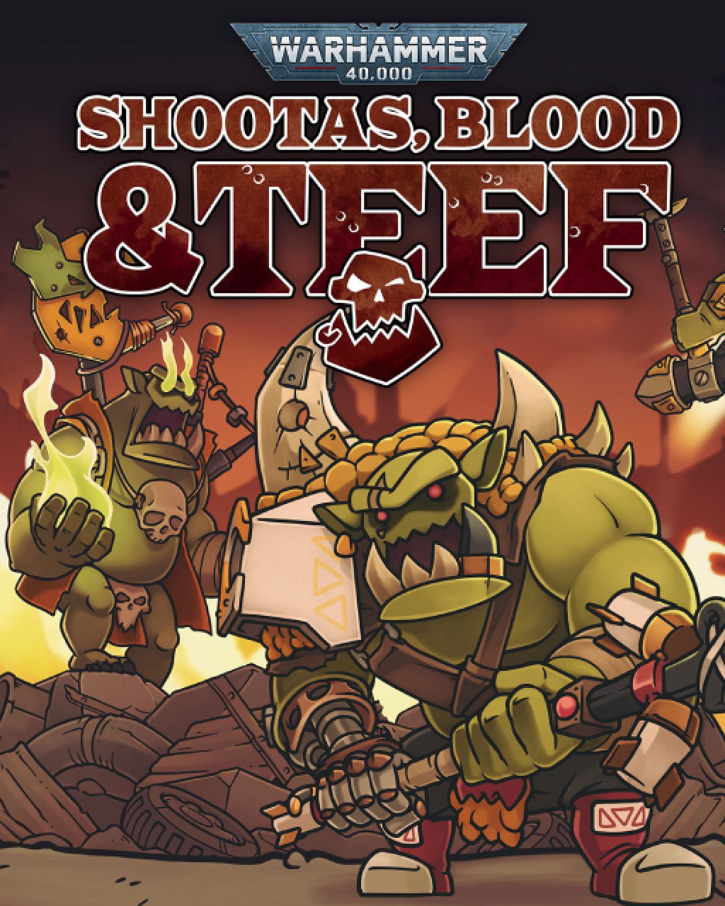 ESD Warhammer 40,000 Shootas, Blood & Teef