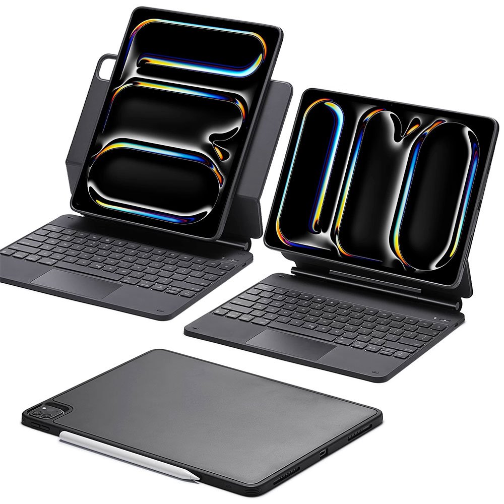 ESR klávesnica Rebound Magnetic Keyboard Case pre iPad Pro 13" M4 2024 Eng - Black 6B023-13P-UK