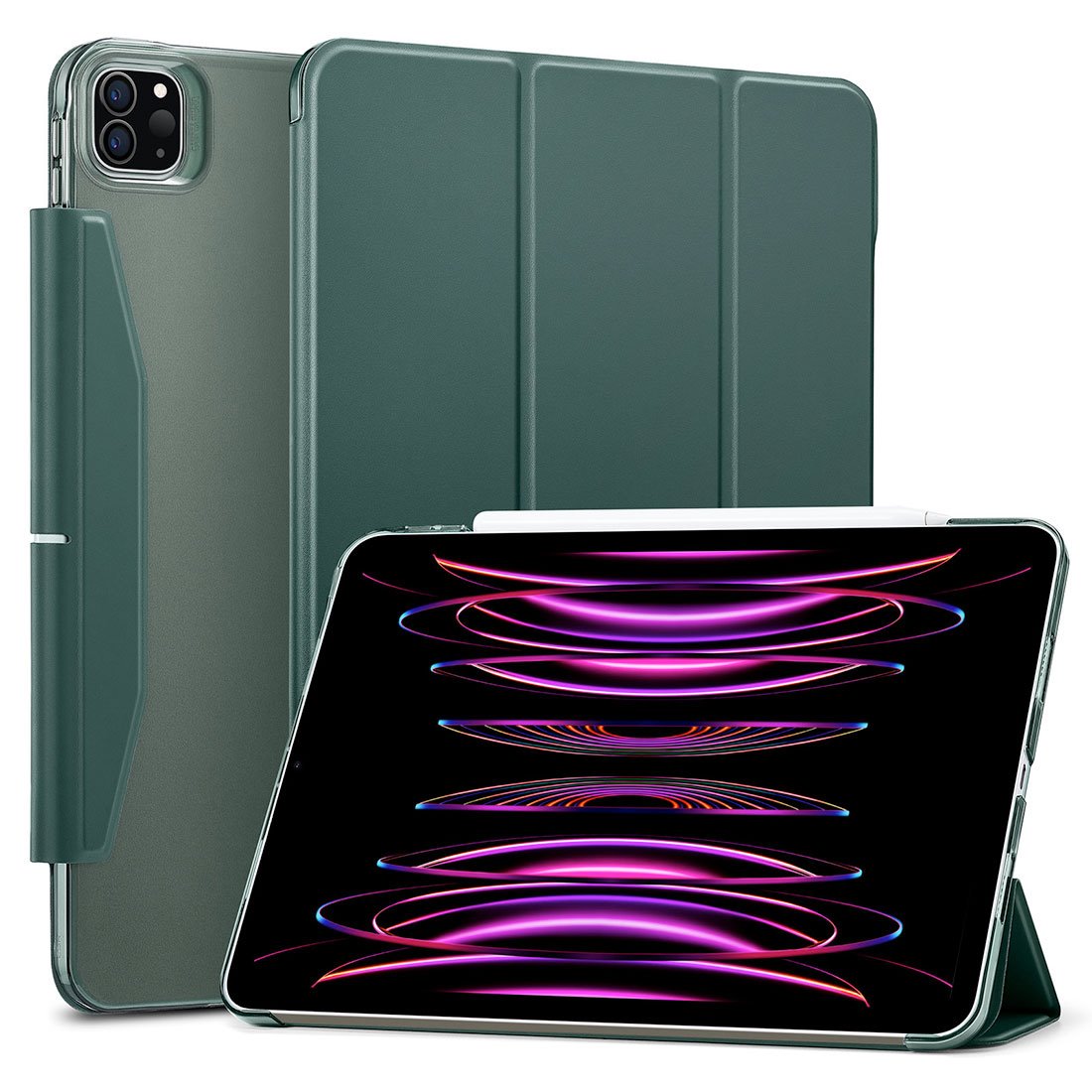 ESR puzdro Ascend Trifold Case pre iPad Pro 13" M4 2024 - Forest Green 1B209-GR