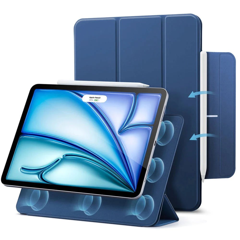 ESR puzdro Rebound Magnetic Case pre iPad Air 11" M1/M2/M3 - Navy Blue 3022001405-BL