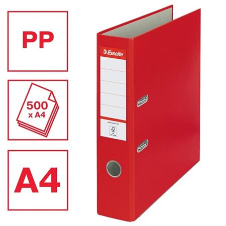 Esselte Economy A4 75 mm červený